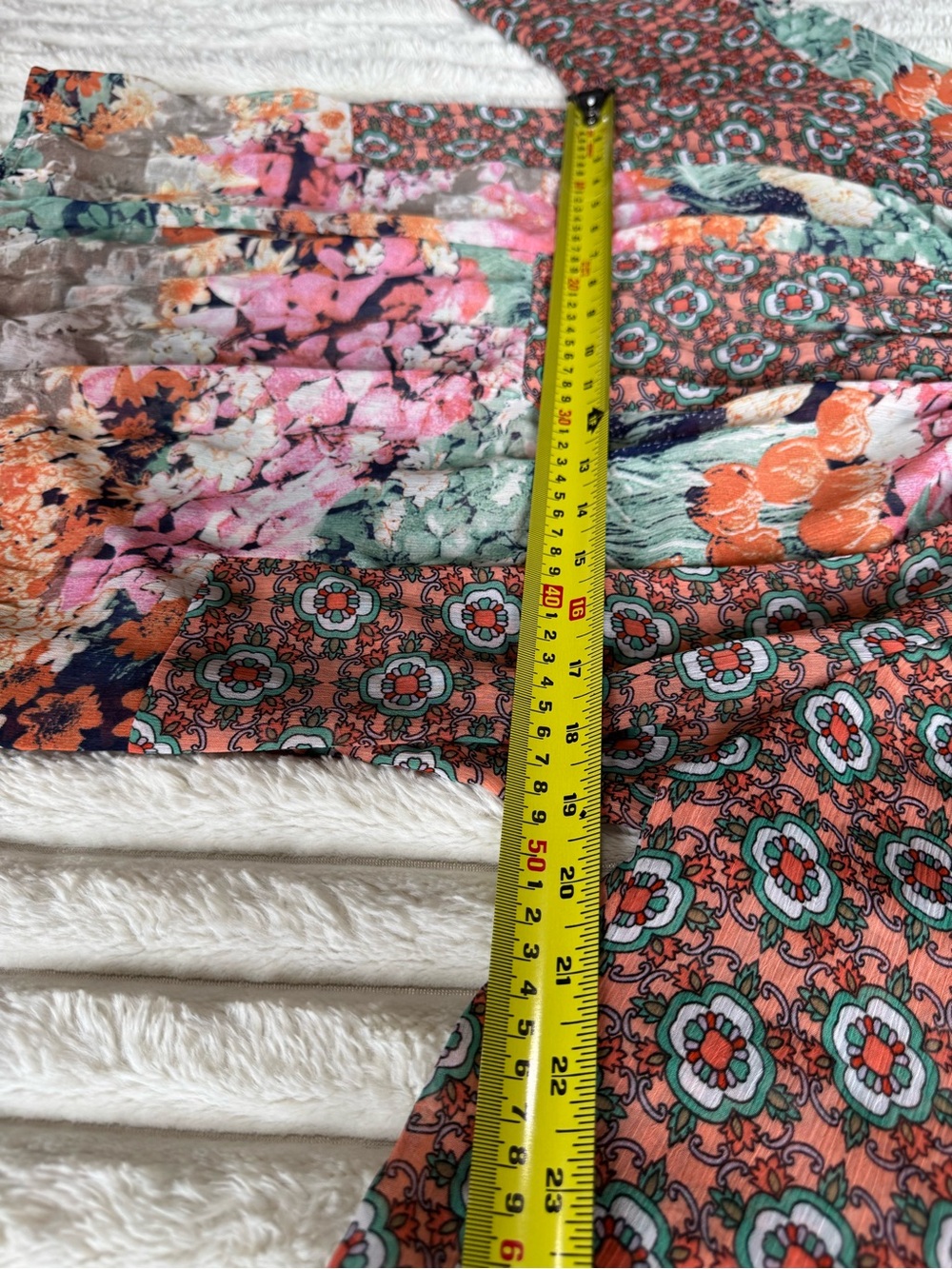 Anthropology Figueroa & Flower multicoloured BOHO FLORAL Paisley Blouse - med - Picture 12 of 15